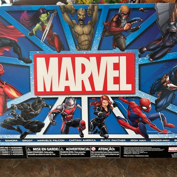 Marvel Titan Heroes vintage 2017 mega collection 11 figure set by Hasbro - Picture 9 of 13